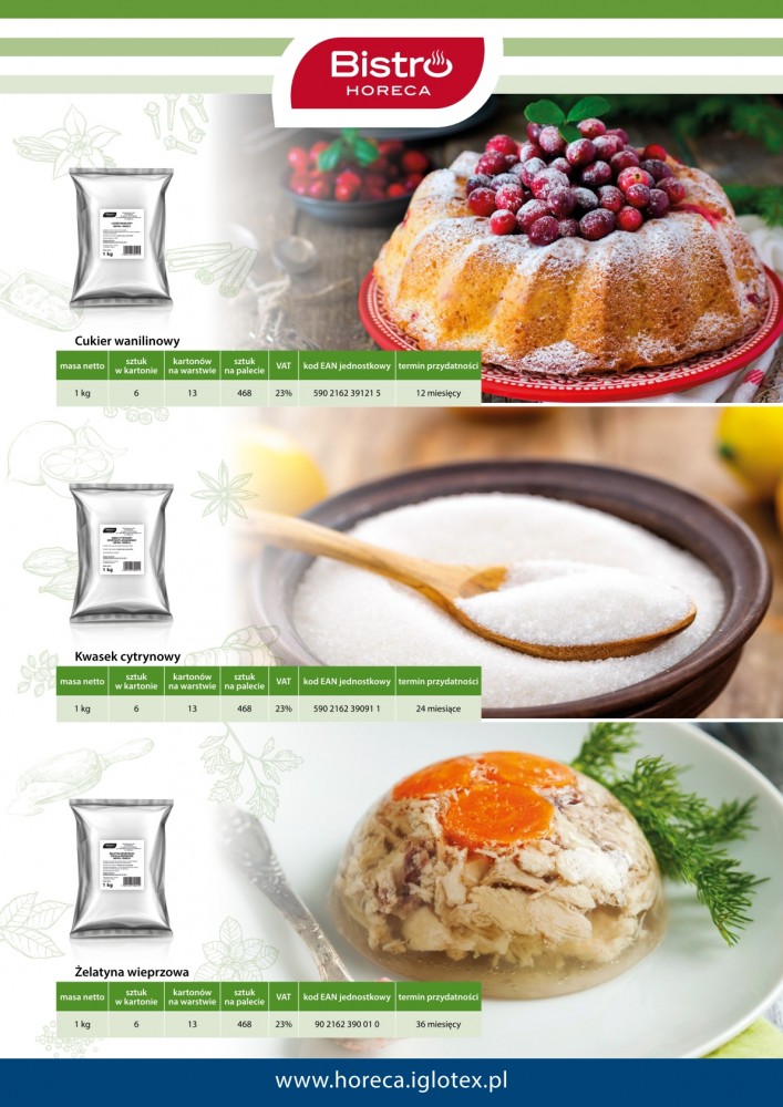 Rozszerzona oferta przypraw marki Bistro Horeca