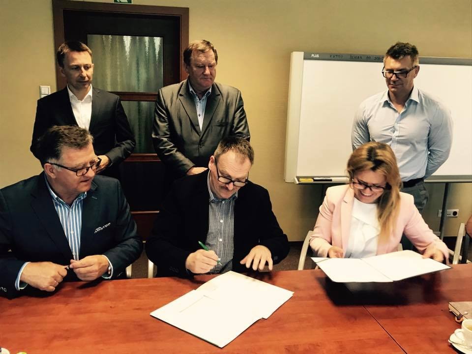 Porozumienia o współpracy ZSP w Skórczu oraz firmy IGLOTEX